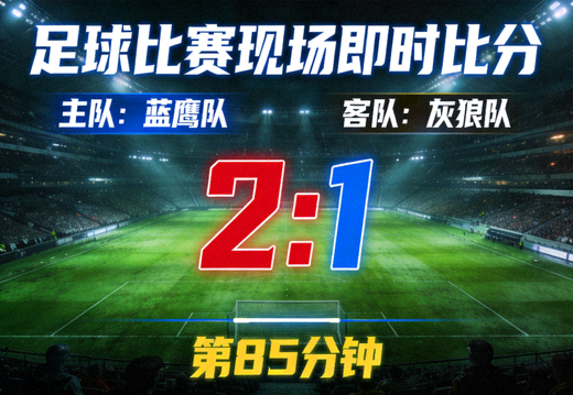 足球比赛现场完整比分即时比分画面